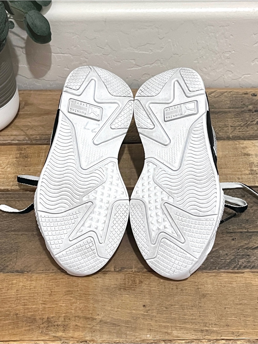 Puma Kids RS-X Split Black White Chunky Athletic Sneakers Size 4.5Y - Picture 5 of 6